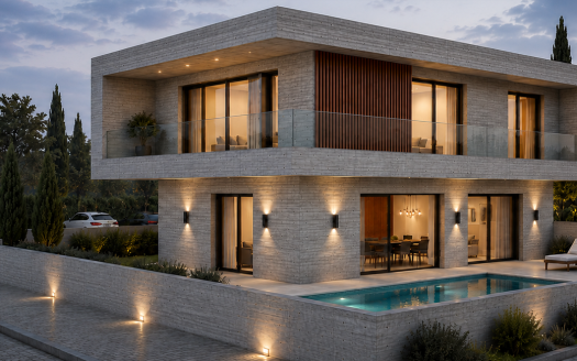 Paphos Property Modern Three Bedroom House