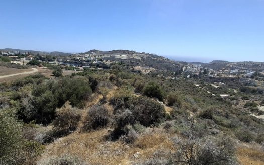 Limassol Property Field with Sea View in Agios Tychonas-6.033m2