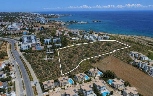 Famagusta Property Beachfront Field in Protaras-17.000m2