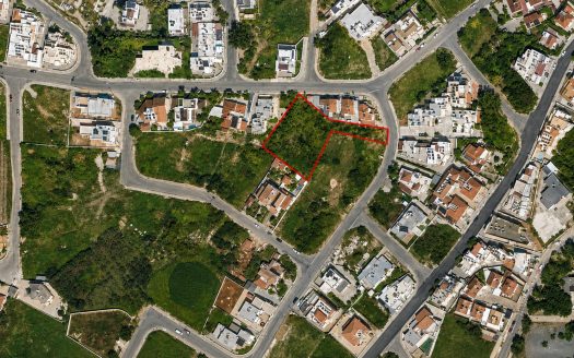 Famagusta Property Residential Plot in Paralimni-1.828m2